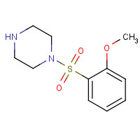 864810-31-1 1-(2-methoxyphenyl)sulfonylpiperazine chemical structure