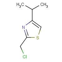 153493-64-2 2-(chloromethyl)-4-propan-2-yl-1,3-thiazole chemical structure