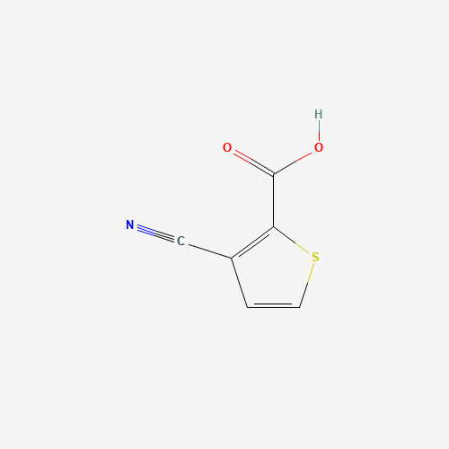 58231-00-8 3-cyanothiophene-2-carboxylic acid chemical structure