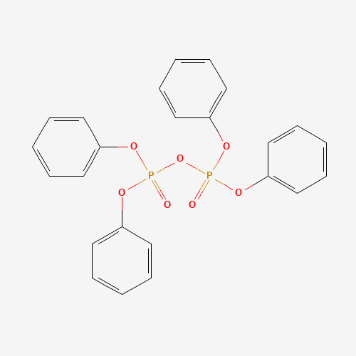 10448-49-4 diphenoxyphosphoryl diphenyl phosphate chemical structure