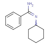 19673-06-4 N'-cyclohexylbenzenecarboximidamide chemical structure