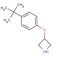 1220028-86-3 3-(4-tert-butylphenoxy)azetidine chemical structure