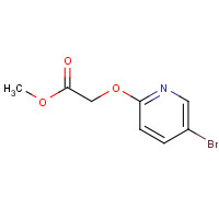 845890-35-9 methyl 2-(5-bromopyridin-2-yl)oxyacetate chemical structure
