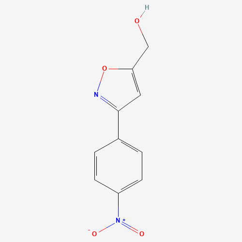 605663-76-1 [3-(4-nitrophenyl)-1,2-oxazol-5-yl]methanol chemical structure