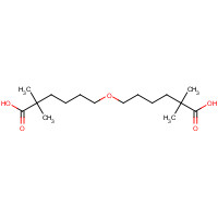 183293-82-5 6-(5-carboxy-5-methylhexoxy)-2,2-dimethylhexanoic acid chemical structure