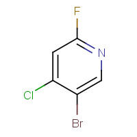 1184920-15-7 5-bromo-4-chloro-2-fluoropyridine chemical structure