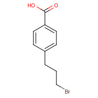 6309-79-1 4-(3-bromopropyl)benzoic acid chemical structure