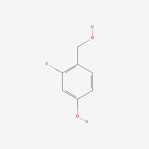 96740-92-0 3-fluoro-4-(hydroxymethyl)phenol chemical structure