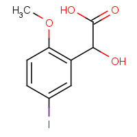 863562-56-5 2-hydroxy-2-(5-iodo-2-methoxyphenyl)acetic acid chemical structure