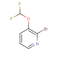 947249-27-6 2-bromo-3-(difluoromethoxy)pyridine chemical structure