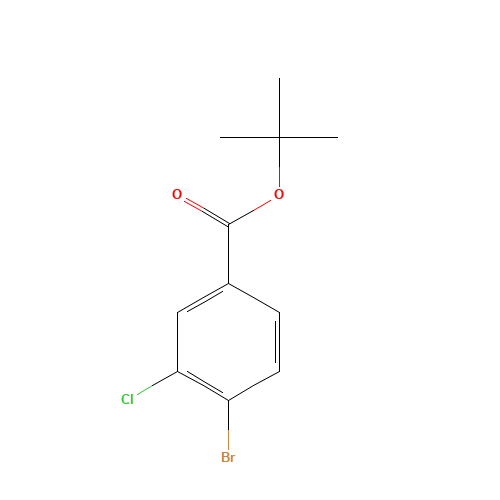 1494593-59-7 tert-butyl 4-bromo-3-chlorobenzoate chemical structure