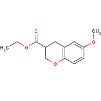 885271-71-6 ethyl 6-methoxy-3,4-dihydro-2H-chromene-3-carboxylate chemical structure