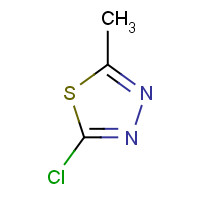 53645-94-6 2-chloro-5-methyl-1,3,4-thiadiazole chemical structure