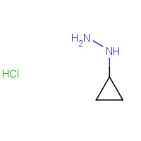 213764-25-1 cyclopropylhydrazine;hydrochloride chemical structure