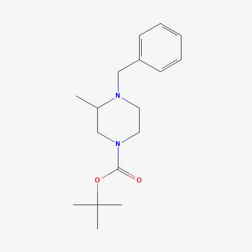 741287-37-6 tert-butyl 4-benzyl-3-methylpiperazine-1-carboxylate chemical structure
