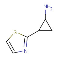 933733-41-6 2-(1,3-thiazol-2-yl)cyclopropan-1-amine chemical structure