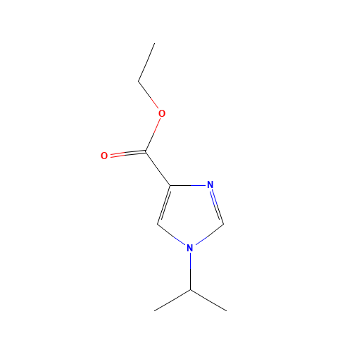 1260793-84-7 ethyl 1-propan-2-ylimidazole-4-carboxylate chemical structure