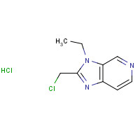 676464-97-4 2-(chloromethyl)-3-ethylimidazo[4,5-c]pyridine;hydrochloride chemical structure