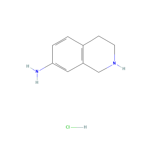 175871-45-1 1,2,3,4-tetrahydroisoquinolin-7-amine;hydrochloride chemical structure