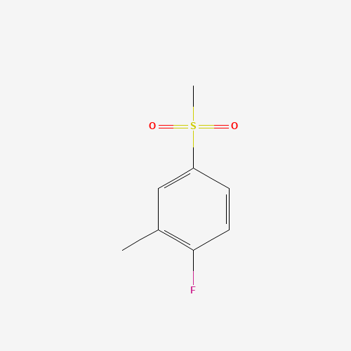 828270-58-2 1-fluoro-2-methyl-4-methylsulfonylbenzene chemical structure