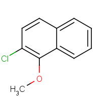 41908-21-8 2-chloro-1-methoxynaphthalene chemical structure