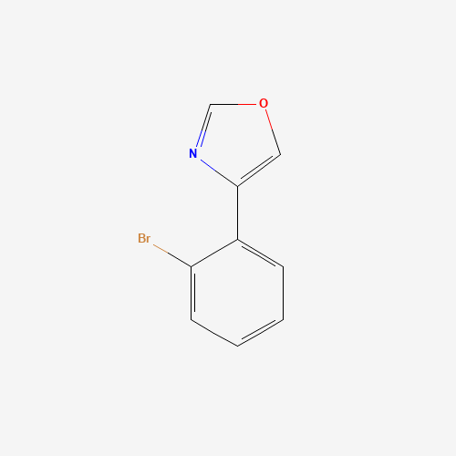 850349-06-3 4-(2-bromophenyl)-1,3-oxazole chemical structure