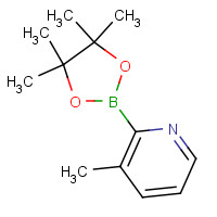 1073371-84-2 3-methyl-2-(4,4,5,5-tetramethyl-1,3,2-dioxaborolan-2-yl)pyridine chemical structure