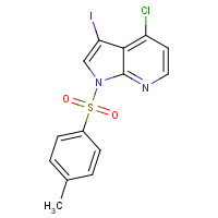 869335-20-6 4-chloro-3-iodo-1-(4-methylphenyl)sulfonylpyrrolo[2,3-b]pyridine chemical structure
