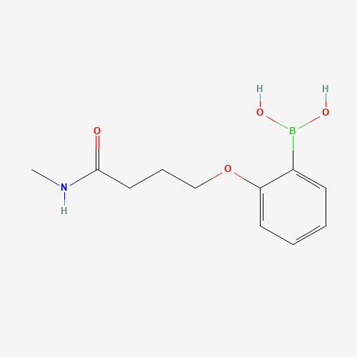1350317-09-7 [2-[4-(methylamino)-4-oxobutoxy]phenyl]boronic acid chemical structure