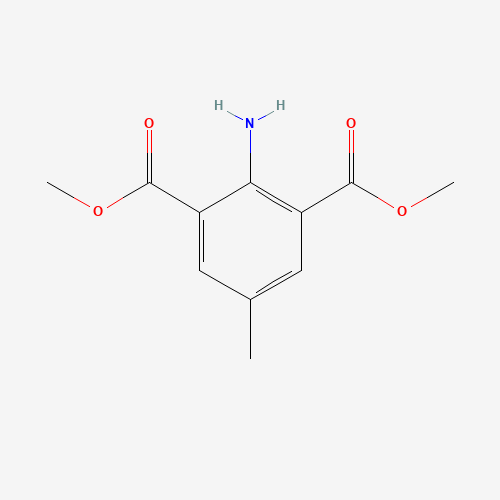 1378431-53-8 dimethyl 2-amino-5-methylbenzene-1,3-dicarboxylate chemical structure