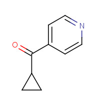 39512-48-6 cyclopropyl(pyridin-4-yl)methanone chemical structure