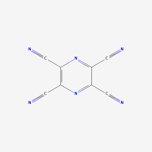 33420-37-0 pyrazine-2,3,5,6-tetracarbonitrile chemical structure