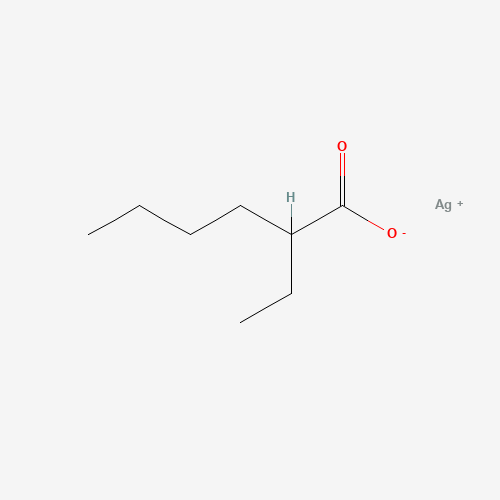 26077-31-6 silver;2-ethylhexanoate chemical structure