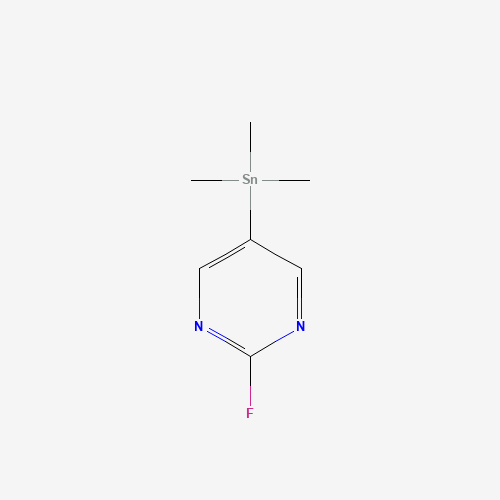 697300-80-4 (2-fluoropyrimidin-5-yl)-trimethylstannane chemical structure