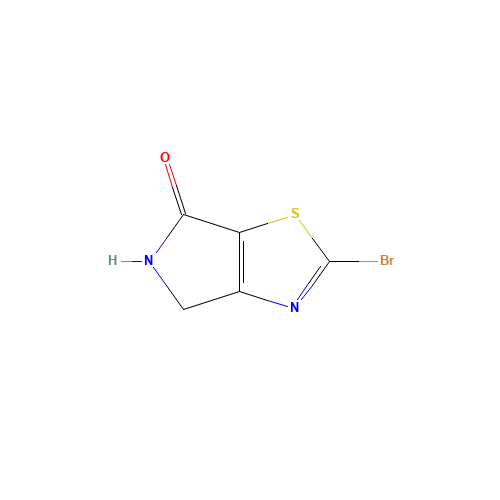 1211531-11-1 2-bromo-4,5-dihydropyrrolo[3,4-d][1,3]thiazol-6-one chemical structure