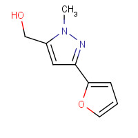 886851-33-8 [5-(furan-2-yl)-2-methylpyrazol-3-yl]methanol chemical structure