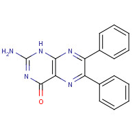 17376-91-9 2-amino-6,7-diphenyl-1H-pteridin-4-one chemical structure