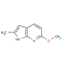 1071811-73-8 6-methoxy-2-methyl-1H-pyrrolo[2,3-b]pyridine chemical structure