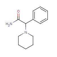 7253-67-0 2-phenyl-2-piperidin-1-ylacetamide chemical structure