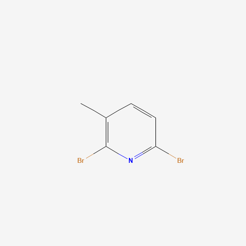 887571-15-5 2,6-dibromo-3-methylpyridine chemical structure