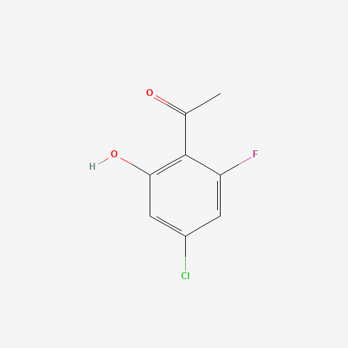 1110663-22-3 1-(4-chloro-2-fluoro-6-hydroxyphenyl)ethanone chemical structure