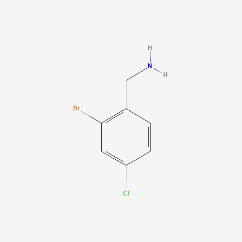 874482-95-8 (2-bromo-4-chlorophenyl)methanamine chemical structure