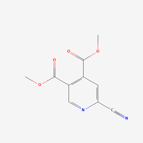 205646-60-2 dimethyl 6-cyanopyridine-3,4-dicarboxylate chemical structure
