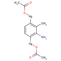 117292-64-5 acetyloxy-[4-(acetyloxymercurio)-2-amino-3-methylphenyl]mercury chemical structure