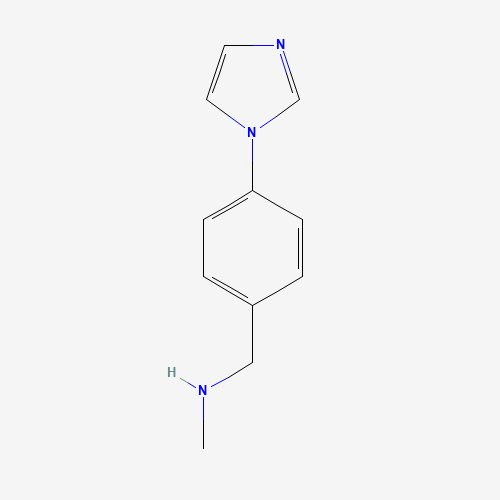179873-45-1 1-(4-imidazol-1-ylphenyl)-N-methylmethanamine chemical structure