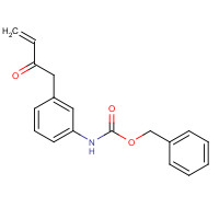 1190391-38-8 benzyl N-[3-(2-oxobut-3-enyl)phenyl]carbamate chemical structure