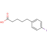 116680-98-9 5-(4-iodophenyl)pentanoic acid chemical structure