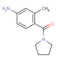 325125-06-2 (4-amino-2-methylphenyl)-pyrrolidin-1-ylmethanone chemical structure