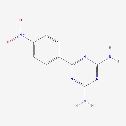 29366-73-2 6-(4-nitrophenyl)-1,3,5-triazine-2,4-diamine chemical structure