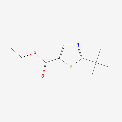 1012881-37-6 ethyl 2-tert-butyl-1,3-thiazole-5-carboxylate chemical structure